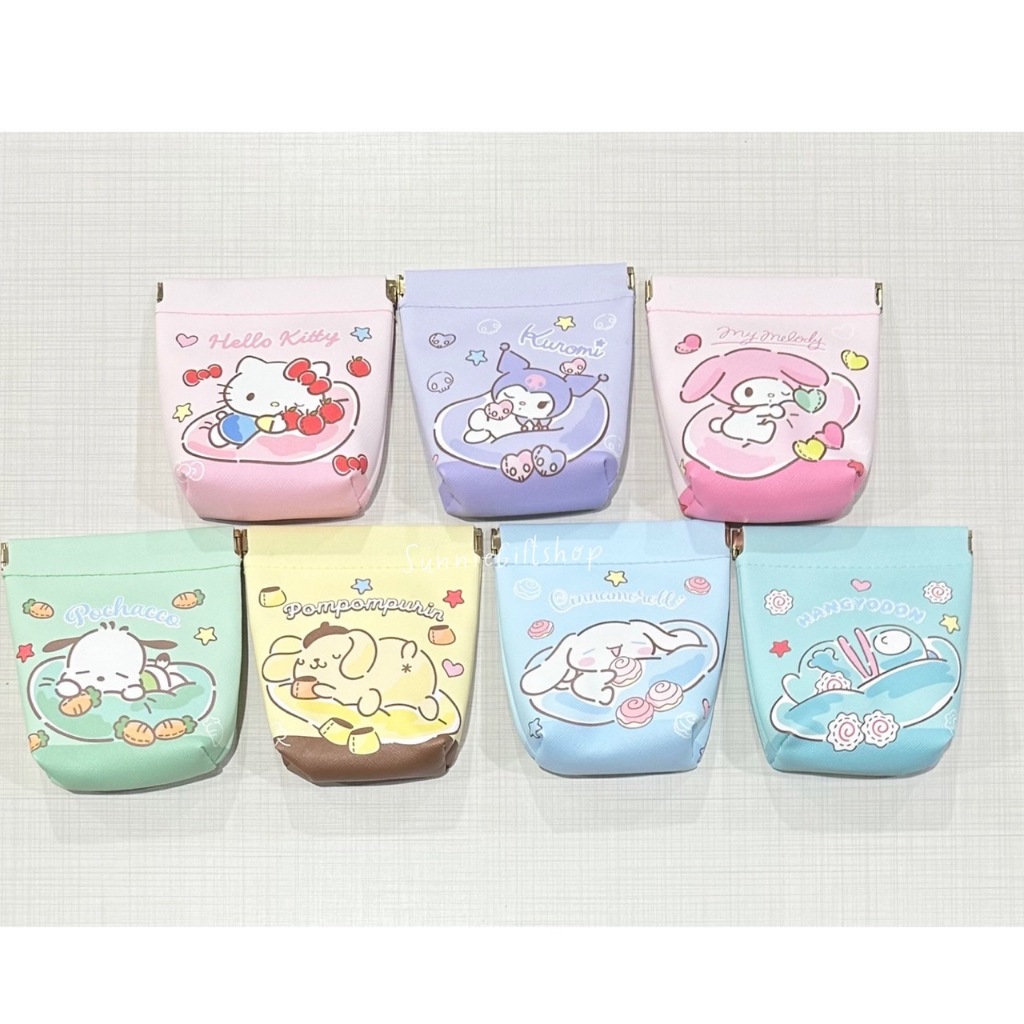 กระเป๋าใส่ของจุกจิก แบบหนีบ ลายการ์ตูน
