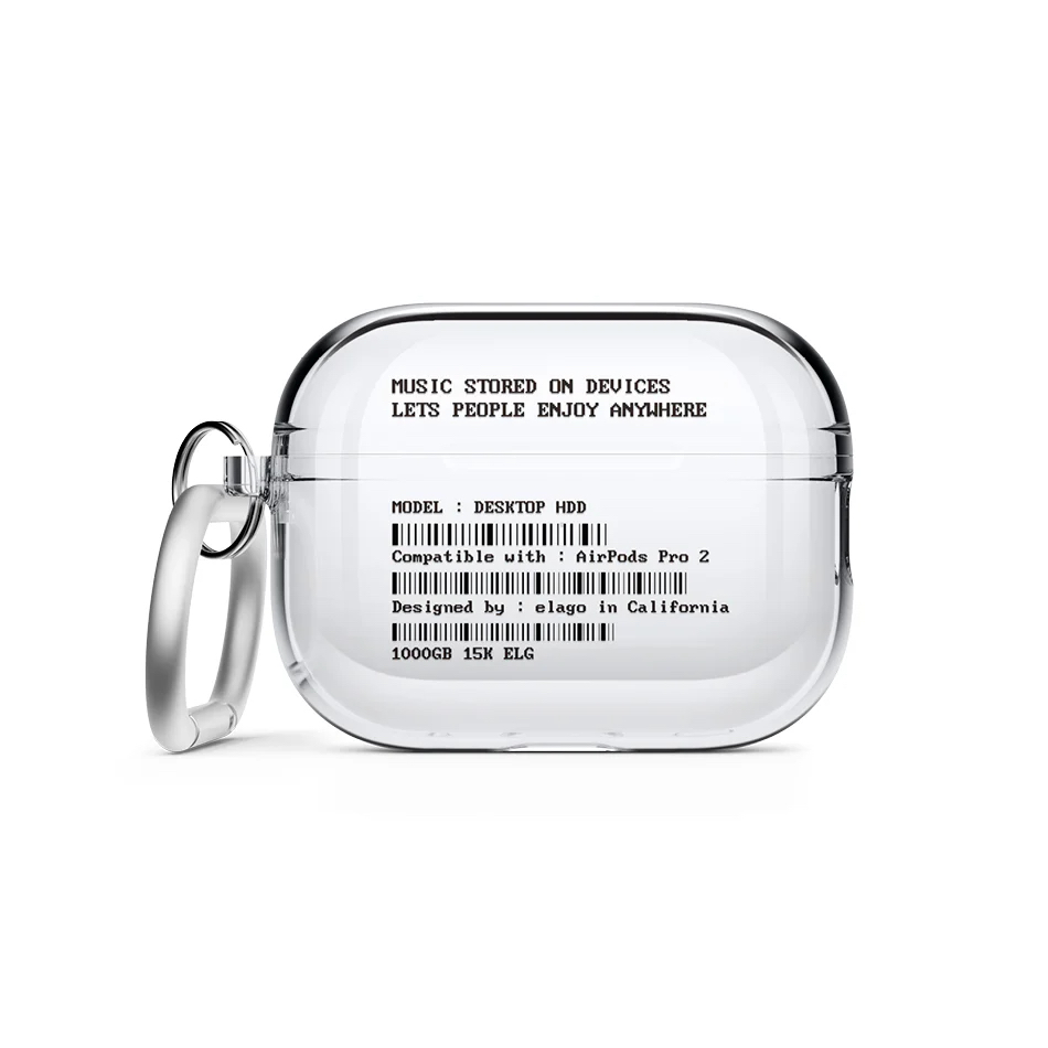 elago Monthly Hard Disk Drive เคส สำหรับ AirPods Pro2 case (With Hang) ลิขสิทธิ์แท้จากตัวแทนจำหน่าย