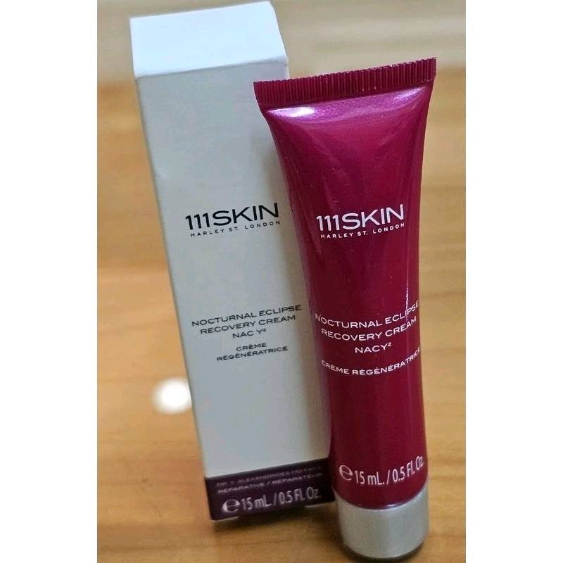 PRO!!โฉมใหม่!! ใหม่แท้ 100%!! 111SKIN nocturnal eclipse recovery cream NACY2 15 ml.มีกล่อง ครีมบำรุงล้ำลึกสุดหรู