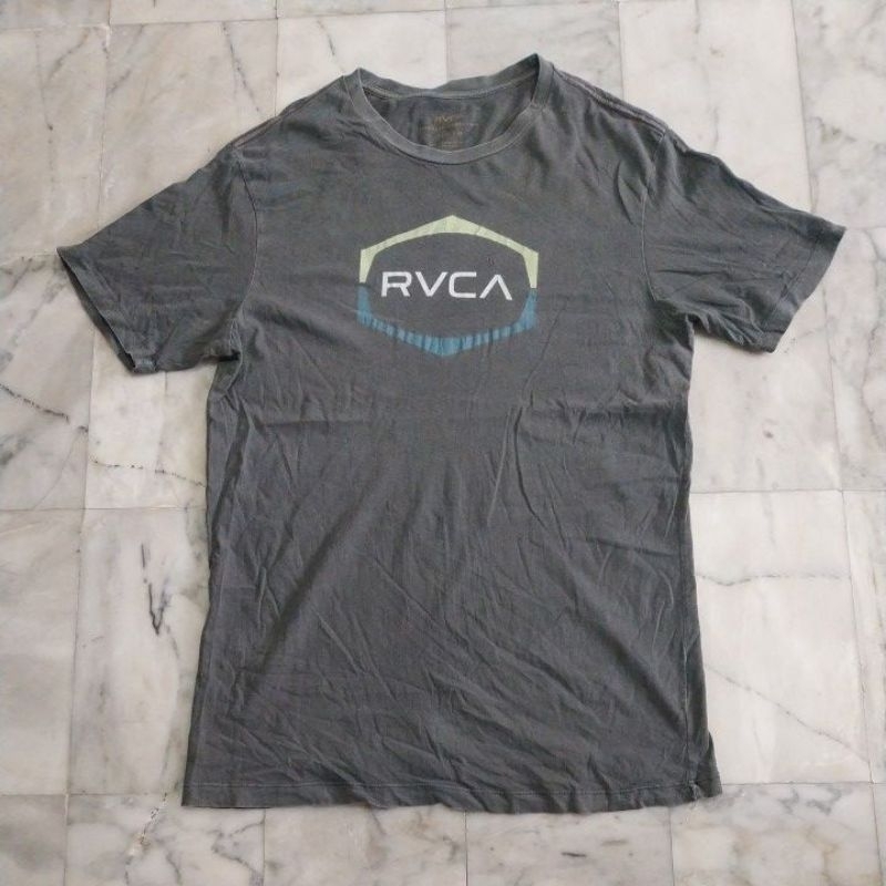 เสื้อยืดแขนสั้น แนวสเก็ตบอร์ด RVCA แท้ มือสอง สภาพดี ของพร้อมส่งครับ