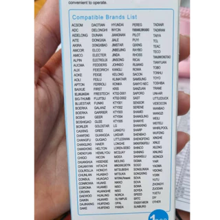 รีโมท แอร์ เครื่องปรับอากาศ ใช้ได้หลายรุ่น