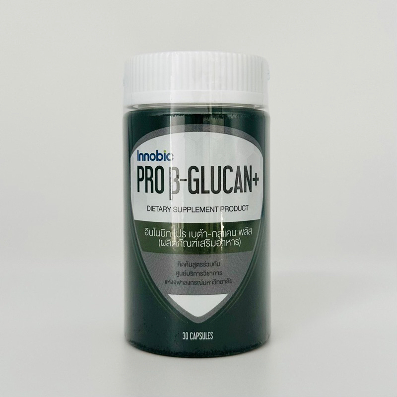 (exp7/26) Innobic Pro Beta Glucan Plus 30แคปซูล เบต้า กลูแคน พลัส