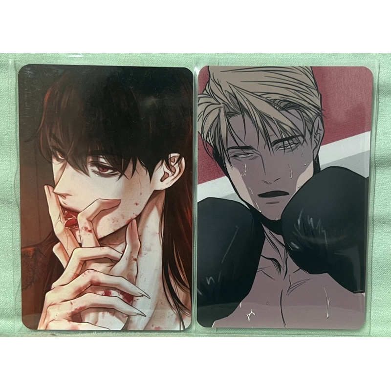 Card Manhwa  (the ghost’s nocturne , photocard team lezhin 2024)