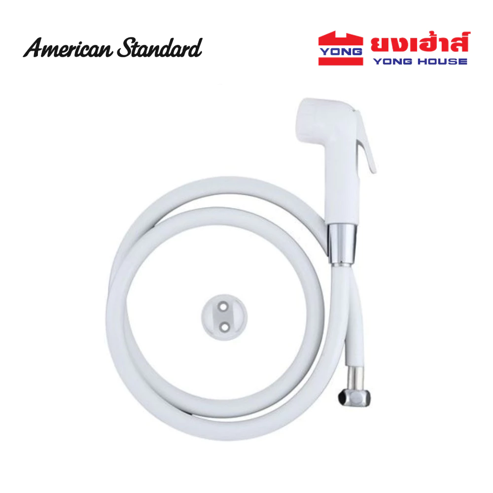 American Standard สายฉีดชำระ Hygienic รุ่น F75006-WTADY ชุดสายฉีดชำระพร้อมสายพีวีซี AS BASIC