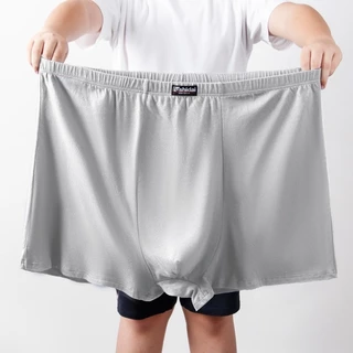 1 เซท 3ตัว 3 สี กางเกงบ๊อกเซอร์ไซส์พิเศษ 5XL - 9XL กางเกงในชายผ้าฝ้าย สำหรับคนรูปร่างสูงใหญ่