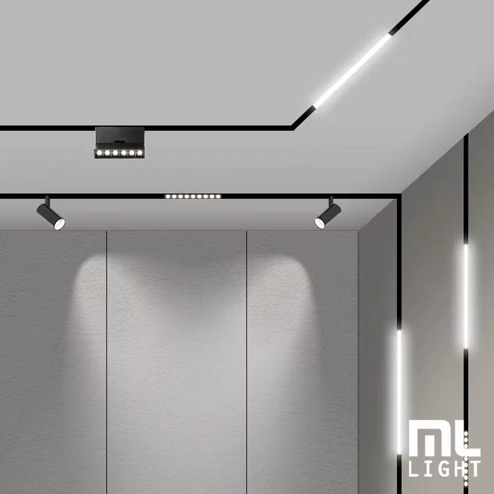 โคมไฟ led 48V แทรคไลท์ สำหรับรางแม่เหล็ก Magnetic Track Light โคมไฟเพดาน ไฟเพดาน ไฟตกแต่ง (ราคาเฉพาะโคมไฟ)