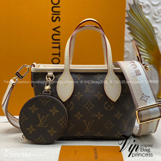 LV Neverfull BB Monogram Canvas - Handbags ดีไซน์ใหม่ใบเล็กน่ารัก เกรดออริ สลับแท้ ใช้งานต่างประเทศได้