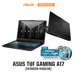 ASUS TUF Gaming A17 (FA706ICB-HX063W) Gaming Laptop, 17.3” 144Hz FHD IPS-Type Display, Ryzen 7 4800H, 8GB DDR4 RAM, 512GB PCIe SSD, FA706ICB-HX063W