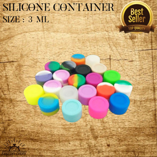 กระปุกซิลิโคน Silicone container 3 ml