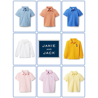 เสื้อยืดคอปก เด็กผู้ชาย-หญิง Janie&amp;Jack งานแท้ ราคาถูก