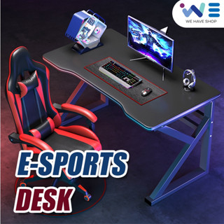 โต๊ะเล่นเกมส์ โต๊ะคอมพิวเตอร์เกมมิ่ง Gaming Desk 100/120 CM แข็งแรงทนทาน สินค้าพร้อมส่ง มีเก็บปลายทาง