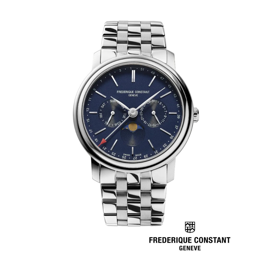 Frederique Constant Quartz FC-270N4P6B Classics Business Timer Men’s Watch