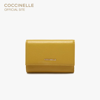 COCCINELLE METALLIC WALLET 116601 กระเป๋าสตางค์ผู้หญิง