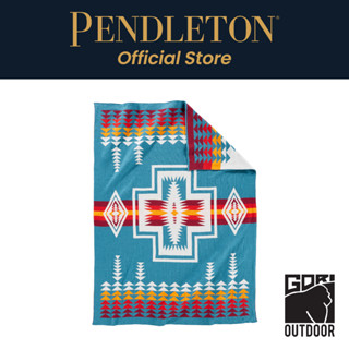 Pendleton OC Knit Baby Blanket with Hoodie ผ้าห่มเด็กเล็ก