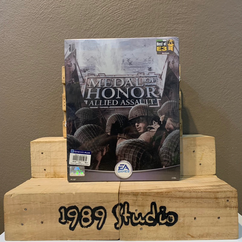 Medal of Honor : ลิขสิทธิ์แท้ กล่องภาษาไทย กล่องใหญ่ แผ่นเกมพีซี Pc
