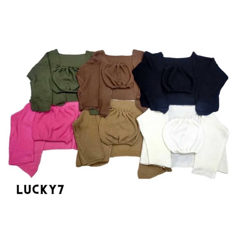 BY IRA  ไหมพรมเกาะอก+เสื้อคลุมนอก ได้2ชิ้น ให้ลุคสวยแซ่บเกินต้าน - รูปที่ 7