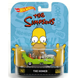 The Homer The Simpsons Retro Entertainment  Green 1:64 (Hot Wheels)