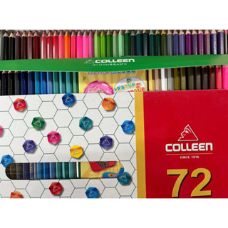 สีไม้คอลลีน Colleen 72 สี