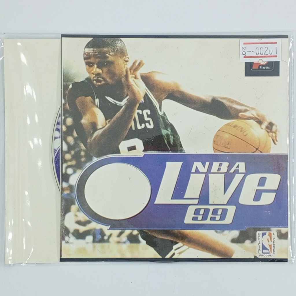 [00201] NBA LIVE 99 (US) แผ่นเกมก็อปปี้ PS1 แผ่นเกมปั๊มโรงงาน มือสองสภาพดี