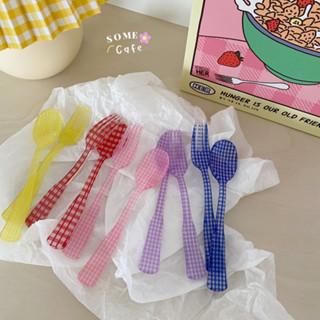 [พร้อมส่ง] 🍽 SET ช้อน+ส้อม สไตล์เกาหลี 🇰🇷