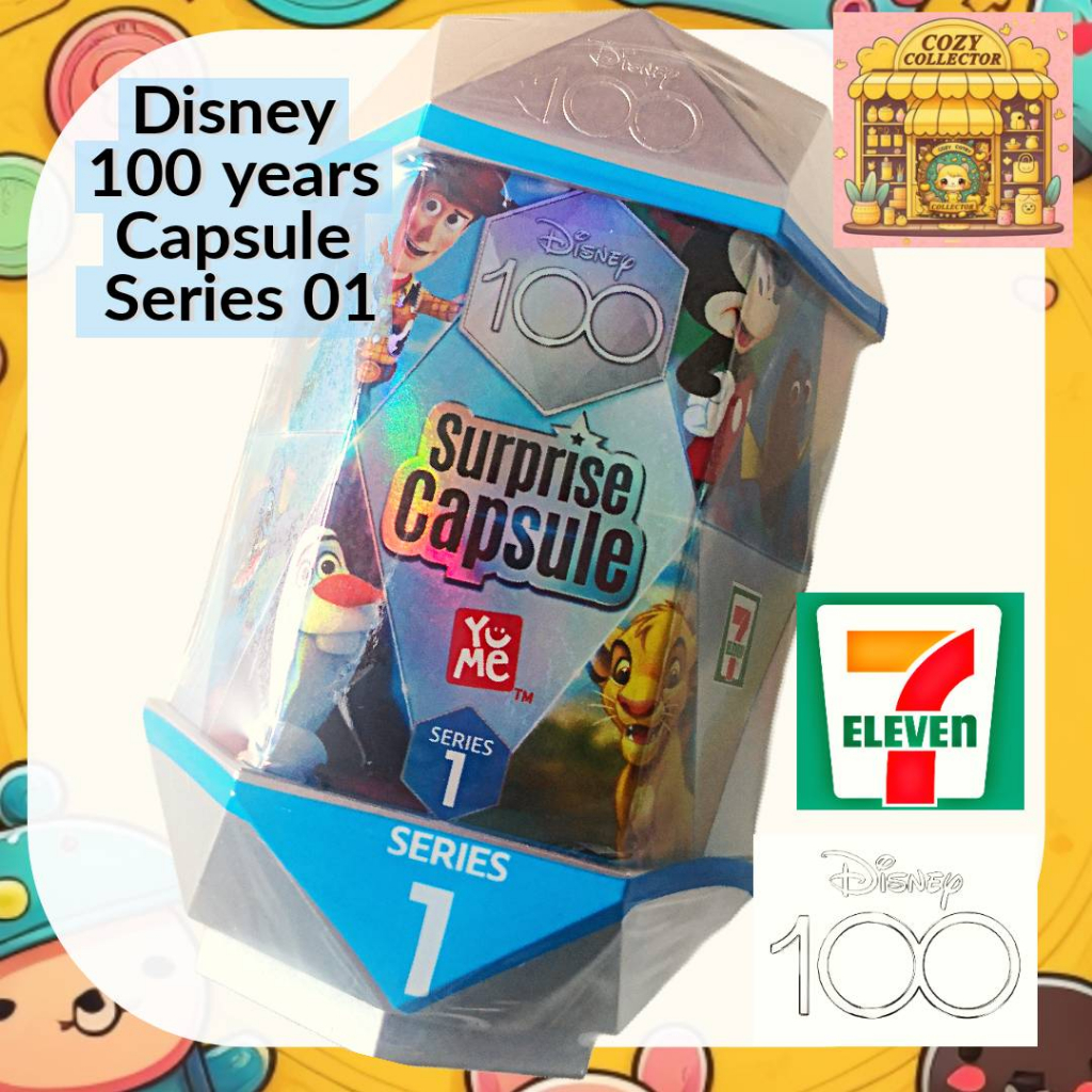 Disney 100 ปี Surprise Capsule แคปซูลดิสนี่ย์ series1 ของสะสม 7/11