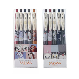 🎌 Disney Character Sarasa Clip 0.5 Gel Ballpoint Pen Vintage Color🔥 ( Disney Store Japan )