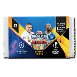 การ์ด Topps : Match Attax 101 : 2019/20 (เหมา 260 ใบ)