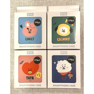 พร้อมส่ง เคสแข็ง zflip5 bt21 ของแท้ นำเข้าจากเกาหลี