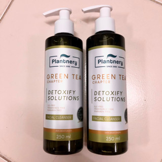 Plantnery Green Tea Facial Cleanser 250ml แพลนท์เนอรี่ เจลล้างหน้าสูตรดีท็อกซ์ผิว เจลล้างหน้า คลีนเซอร์