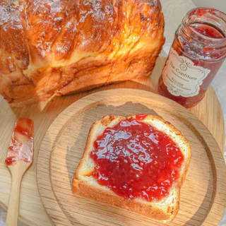 [ไม่เติมน้ำตาล] แยมสตรอเบอร์รี่และราสเบอร์รี่ Rouge (Strawberry & Raspberry) 125 กรัม - The Confiture