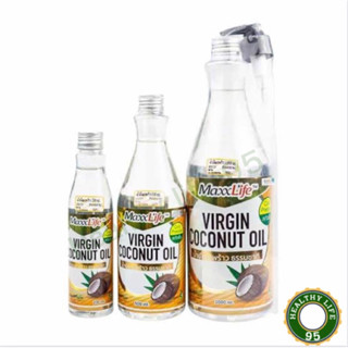 Maxxlife Virgin Coconut Oil 1000 ml. น้ำมันมะพร้าวสกัดเย็นธรรมชาติ 1000 มล.500มล.200มล.