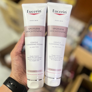 *พร้อมส่ง Eucerin SPOTLESS BRIGHTENING GENTLE CLEANSING FOAM 150 กรัม