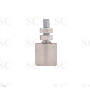 ล้อประคองเกลียวเหล็ก (ชุบซิ้งค์) ขนาด 1 1/4", 1 1/2"