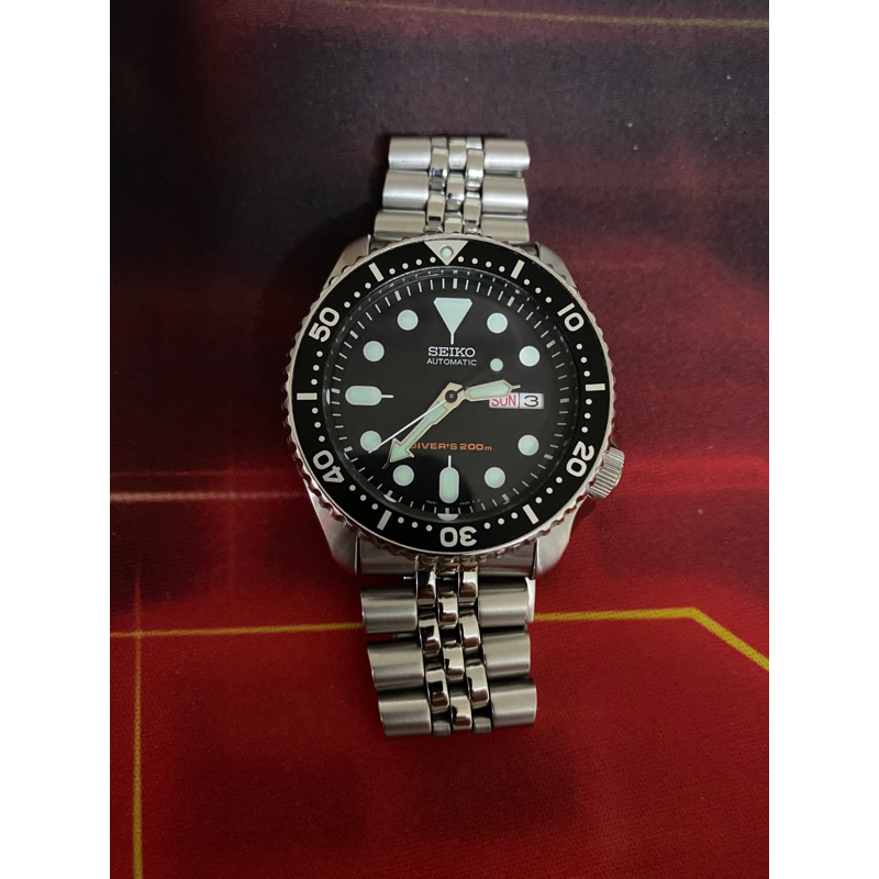 Seiko 5 Sport Automatic Driver 200m  SKX007K2 ของแท้นะครับไม่ใช่ของปลอม เครื่อง (Cal. 7S26)