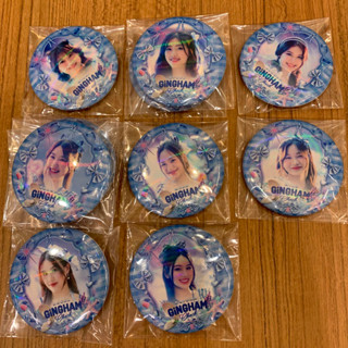 [พร้อมส่ง] BNK48 Gingham Check Badges เข็มกลัด Gingham Check Limited