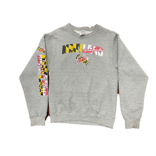 เสือเสวตเชิ้ตวินเทจ แมรี่แลนด์ Vintage Maryland Sweatshirt ของแท้