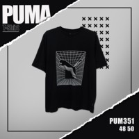 เสื้อยืด Puma (รหัส 351) สกรีนลายเท่ๆสวมใส่สบาย ระบายอากาศดี ไม่หด รีดง่าย