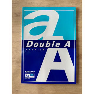 สมุดรายงาน Double A มีเส้น 2 หน้า 25แผ่น