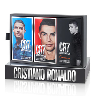 Cristiano Ronaldo CR7 TRIO SET LIMITED EDITION เซ็ตน้ำหอมสำหรับผู้ชายกลิ่นหอมใหม่สุดพิเศษจากคริสเตียโน่โรนัลโด้ของแท้