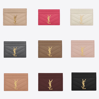 YSL card holder จาก Hong Kong 🇭🇰🇭🇰 ของแท้💯💯ออกช็อปโดยตรง อุปกรณ์ครบ