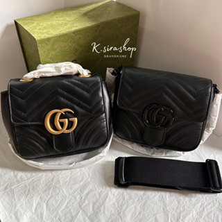 [ส่งฟรี] New Gucci Marmont Mini Shoulder Bag