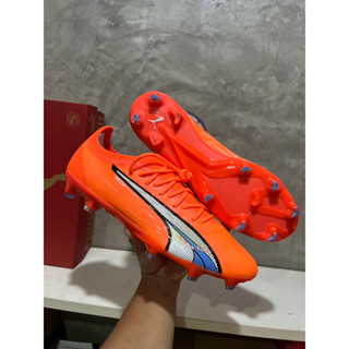 Puma สาย Speed Ultra Ultimate FG/AG รองเท้าฟุตบอล พูม่า ตัวท็อป ของแท้ มือ1