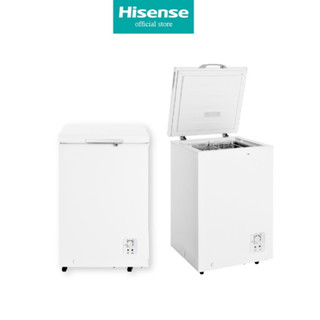 (มือ2ค่า) Hisense ตู้แช่แข็ง ขนาด 105 ลิตร รุ่น RF129N4TW1 สีขาว New