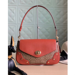 ✴️แท้ 💯% COACH MILLIE SHOULDER BAG IN SIGNATURE CANVAS CE639