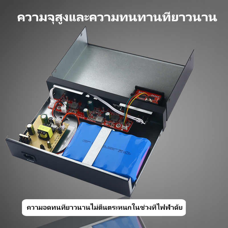 UPS สำรองไฟ 5V/9V/12V/POE 24V แหล่งจ่ายไฟสำรองแบตเตอรี่ UPS ขนาดเล็กสำหรับ WiFi เราเตอร์กล้องวงจรปิด POE NVR