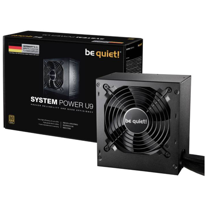 BE QUIET SYSTEM POWER U9 600W 80+BRONZE