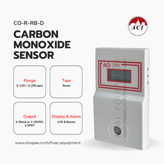 ACI, CO-R-RB-D, Carbon Monoxide Sensor (CO Sensor), เครื่องวัด CO, 0-125 ppm / 0-250 ppm Field Adjustable