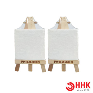 Pyramid Mini Easels ขาตั้งมินิพร้อมเฟรมผ้าใบ 1 ชุด มี 2 ชิ้น #660501