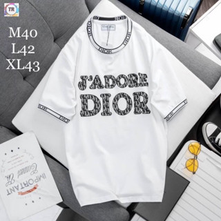 dior เสื้อยืดแขนสั้น