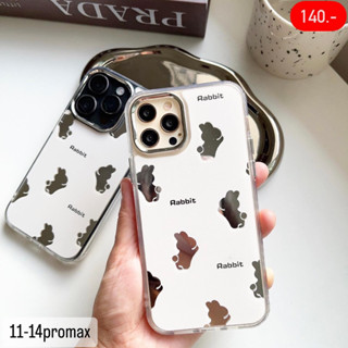 เคสไอโฟนลายเป็นกระจก รูปกระต่าย